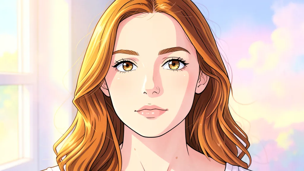 FLUX.2 Klein 4B BF16 AI output — Portrait photo transformed into Studio Ghibli anime illustration