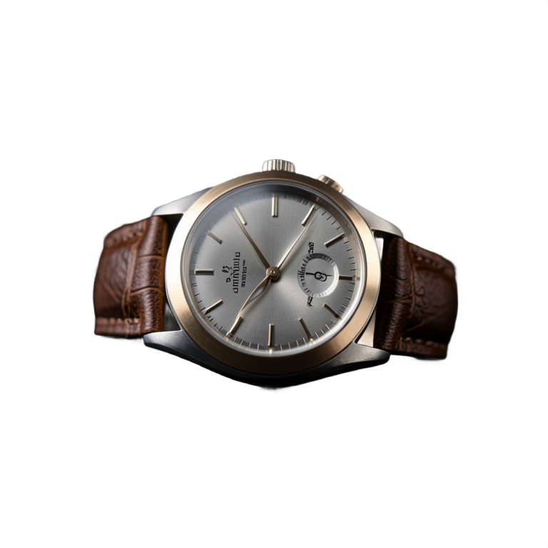 Ben2 AI output — Luxury wristwatch isolated from dark product photography background